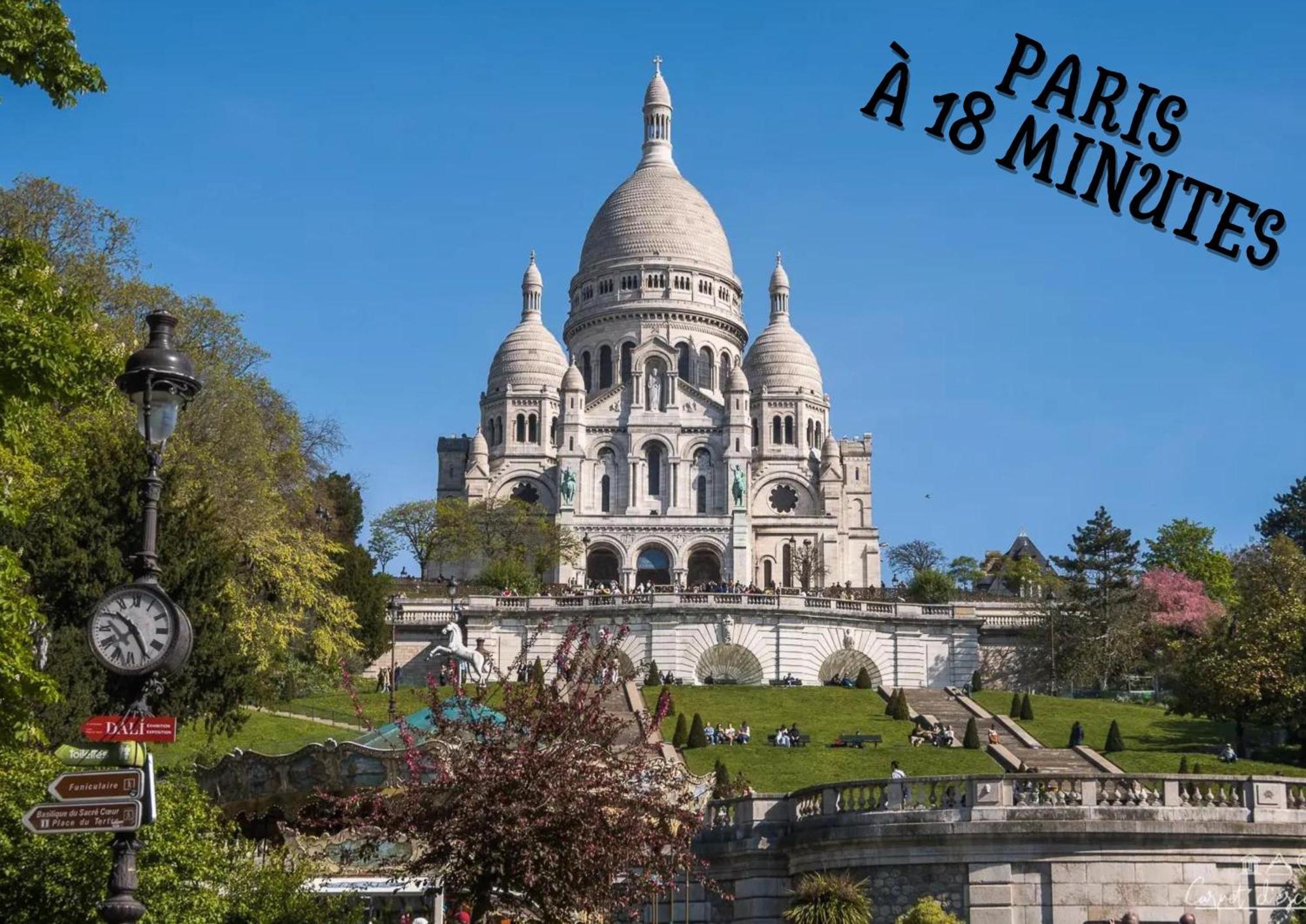 Calme Absolu, Terrasse Et Parking Entre Paris Et Disney Vaires-sur-Marne Екстер'єр фото